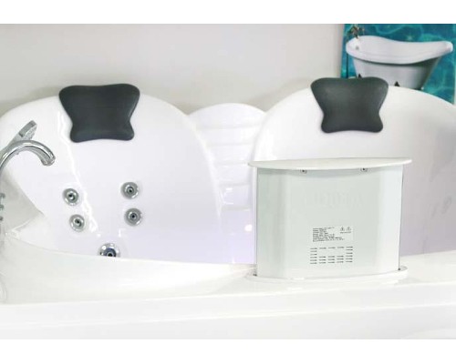 Акриловая ванна Gemy Gemy 187x187 G9089 O R С гидромассажем