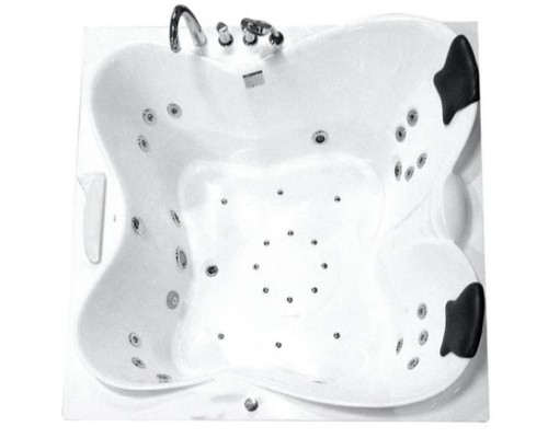 Акриловая ванна Gemy Gemy 187x187 G9089 O R С гидромассажем