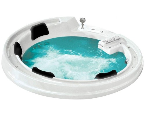 Акриловая ванна Gemy Gemy 190x190 G9090 B С гидромассажем