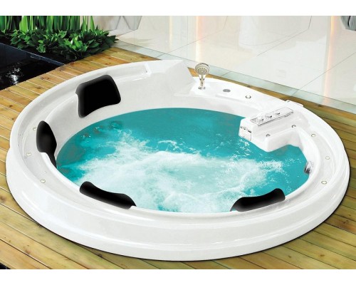 Акриловая ванна Gemy Gemy 190x190 G9090 B С гидромассажем