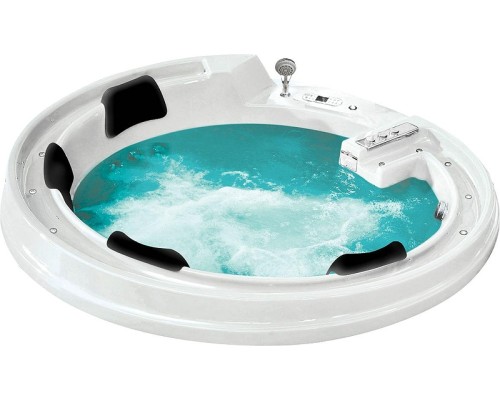 Акриловая ванна Gemy Gemy 190x190 G9090 K С гидромассажем