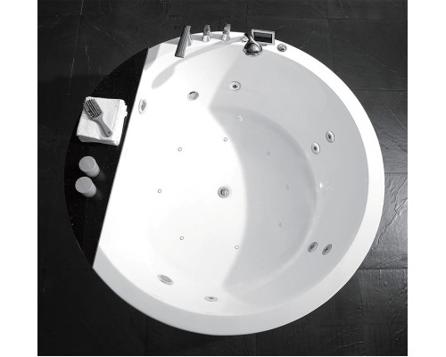 Акриловая ванна Gemy Gemy 150x150 G9230 K С гидромассажем