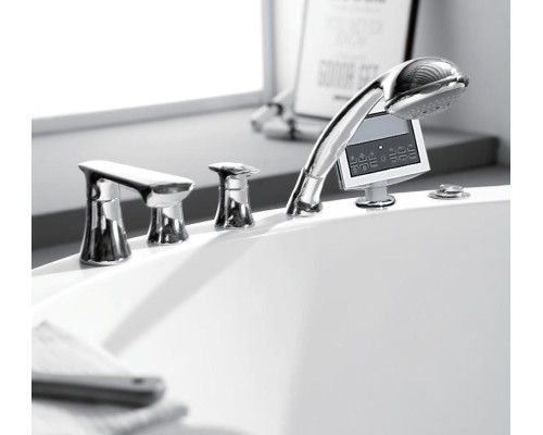 Акриловая ванна Gemy Gemy 150x150 G9230 K С гидромассажем