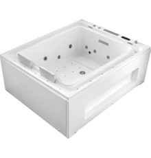 Акриловая ванна Gemy Gemy 185x150 G9268 K С гидромассажем