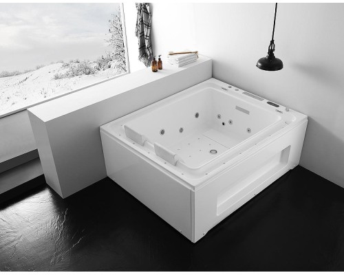Акриловая ванна Gemy Gemy 185x150 G9268 K С гидромассажем