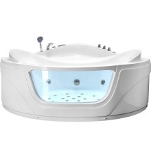 Акриловая ванна Gemy G9247 K 165х165 с гидромассажем