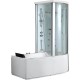 Акриловая ванна с душевой кабиной Gemy 170х85 G8040 B R с гидромассажем
