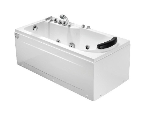Акриловая ванна Gemy 172х77 G9006-1.7 B L с гидромассажем