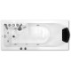 Акриловая ванна Gemy 172х77 G9006-1.7 B L с гидромассажем