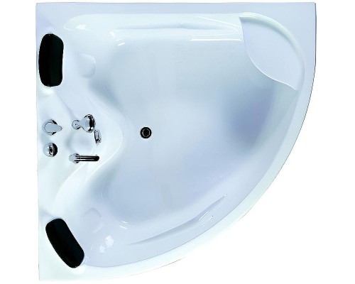Акриловая ванна Gemy 150х150 G9041 B с гидромассажем