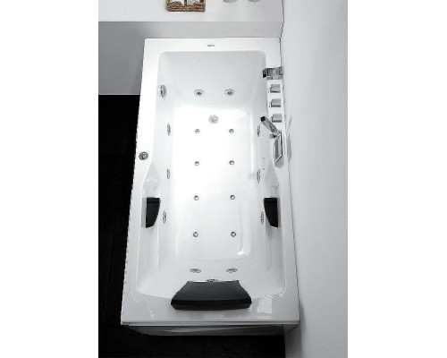 Акриловая ванна Gemy 171х86 G9066 II K L с гидромассажем