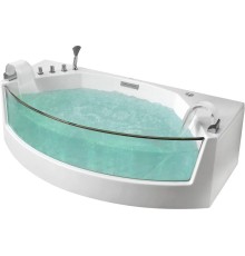 Акриловая ванна Gemy G9079 200х105 с гидромассажем