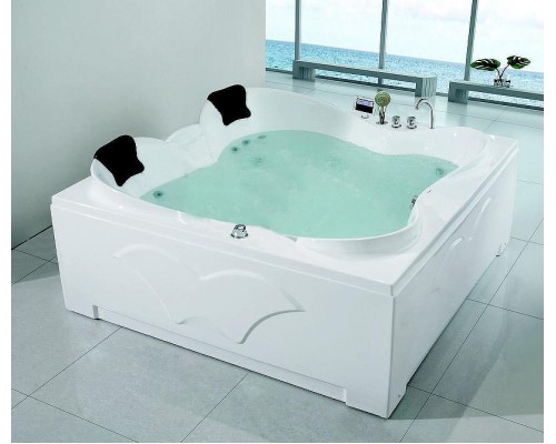 Акриловая ванна Gemy 187х187 G9089 K L с гидромассажем