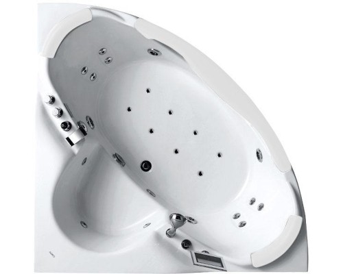 Акриловая ванна Gemy G9025 II K 155х155 С гидромассажем