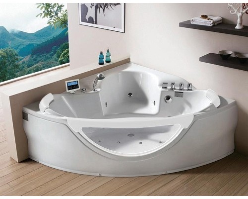 Акриловая ванна Gemy G9025 II K 155х155 С гидромассажем