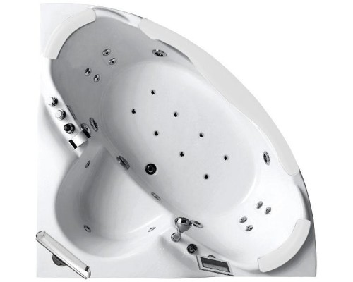 Акриловая ванна Gemy G9025 II O 155x155 с гидромассажем