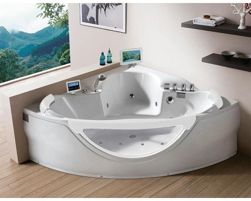 Акриловая ванна Gemy G9025 II O 155x155 с гидромассажем