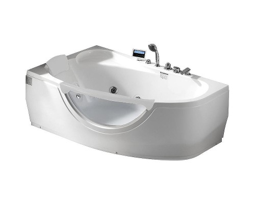 Акриловая ванна Gemy 171x99 G9046 II K L с гидромассажем