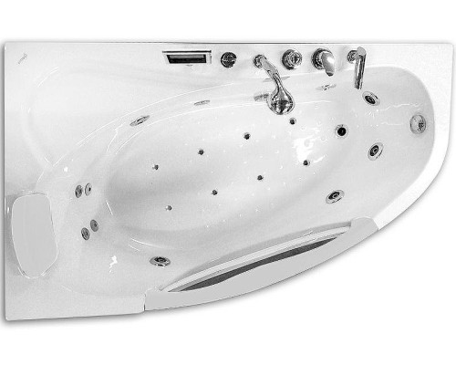 Акриловая ванна Gemy 171x99 G9046 II K L с гидромассажем