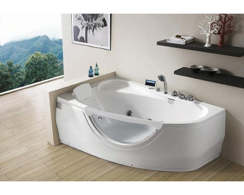 Акриловая ванна Gemy 171x99 G9046 II K L с гидромассажем