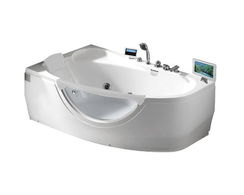 Акриловая ванна Gemy 171х99 G9046 II O L с гидромассажем