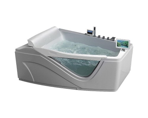 Акриловая ванна Gemy 170х130 G9056 O L с гидромассажем