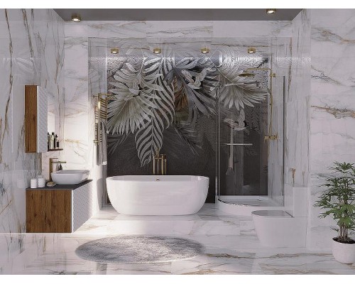 Акриловая ванна Grossman 170x80 GR-2501 цвет Белый глянцевый