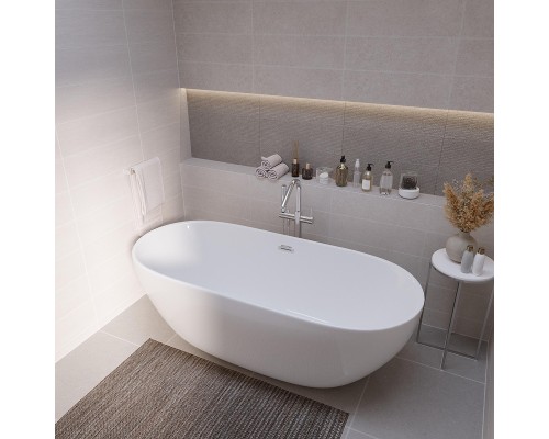 Акриловая ванна Grossman Classic GR-12501 цвет Белый глянцевый