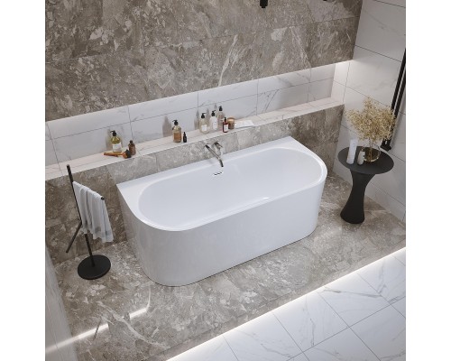 Акриловая ванна Grossman Cristal GR-17073 цвет Белый глянцевый