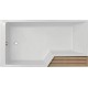 Акриловая ванна Jacob Delafon Bain Douche Neo 150x80 L E6D119L-00 цвет Белый