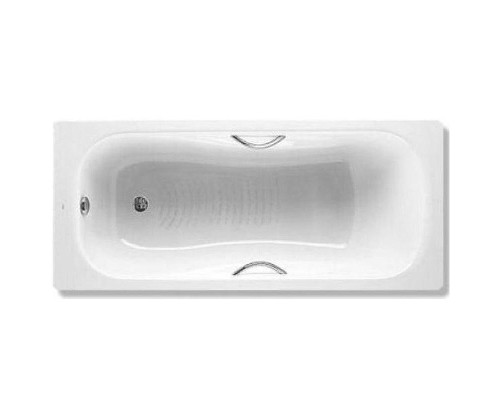 Стальная ванна Roca Princess-N 160x75 2203E0000 с антискользящим покрытием