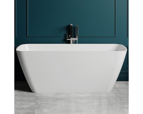 Ванна из искусственного камня Salini Agatha 180х80 100221M Белая матовая