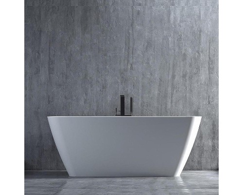 Ванна из искусственного камня Salini Agatha 180х80 100221M Белая матовая