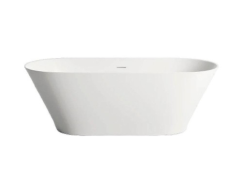 Ванна из искусственного камня Salini Mona 180х80 102911G Белая глянцевая