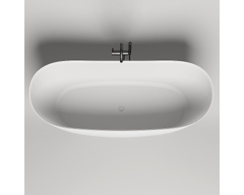 Ванна из искусственного камня Salini Noemi 185х81 101811G Белая глянцевая