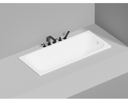 Ванна из искусственного камня Salini Orlanda 160х70 102025M Белая матовая