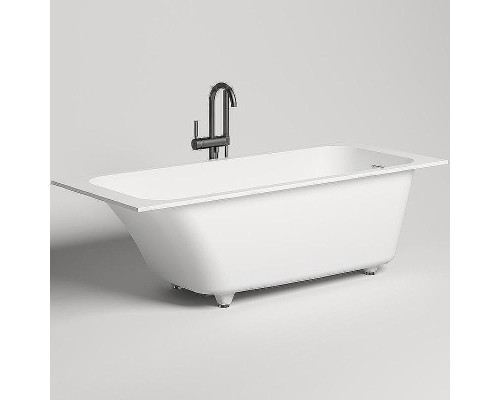 Ванна из искусственного камня Salini Orlanda Kit 160х70 102125M Белая матовая
