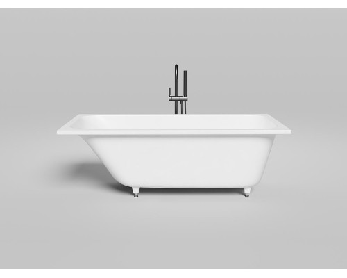 Ванна из искусственного камня Salini Orlanda Kit 160х70 102125M Белая матовая