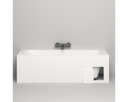 Ванна из искусственного камня Salini Orlanda 170х70 102011G Белая глянцевая