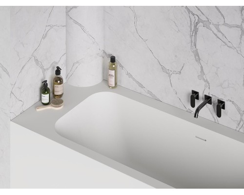 Ванна из искусственного камня Salini Orlanda 170х70 102011G Белая глянцевая