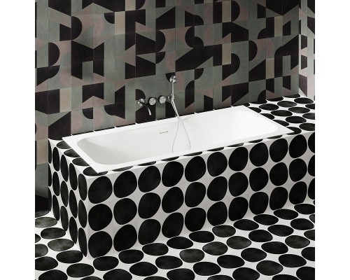 Ванна из искусственного камня Salini Orlanda 170х70 102011G Белая глянцевая