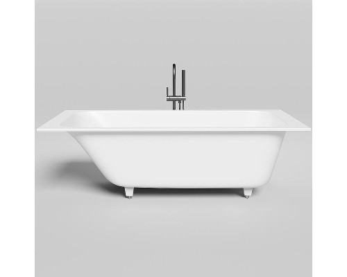 Ванна из искусственного камня Salini Orlanda 180х80 102012G Белая глянцевая