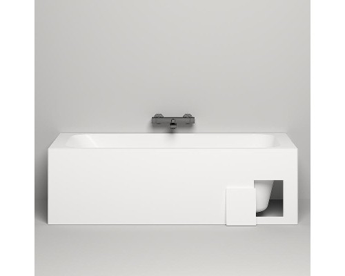 Ванна из искусственного камня Salini Orlanda 180х80 102012G Белая глянцевая