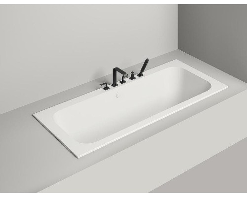 Ванна из искусственного камня Salini Orlanda Axis 190х80 103221M Белая матовая
