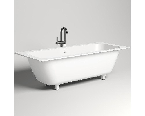 Ванна из искусственного камня Salini Orlanda Axis 190х80 103221M Белая матовая