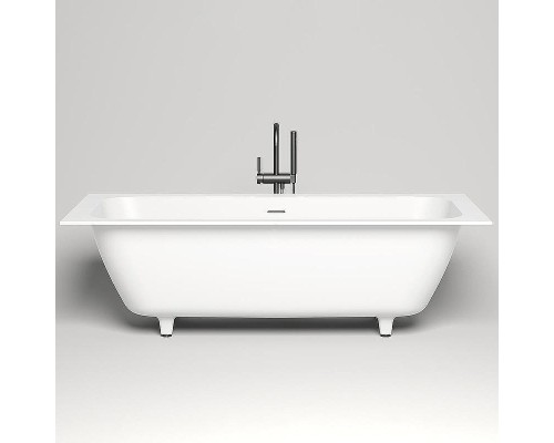 Ванна из искусственного камня Salini Orlanda Axis Kit 190х80 103321M Белая матовая