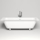 Ванна из искусственного камня Salini Orlanda Axis Kit 190х80 103321M Белая матовая