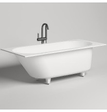 Ванна из искусственного камня Salini Ornella 180х80 102322M Белая матовая