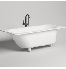 Ванна из искусственного камня Salini Ornella Kit 180х80 102422M Белая матовая