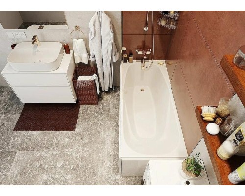 Акриловая ванна Vagnerplast Aronia 170x75 VPBA170ARN2X-04 без гидромассажа